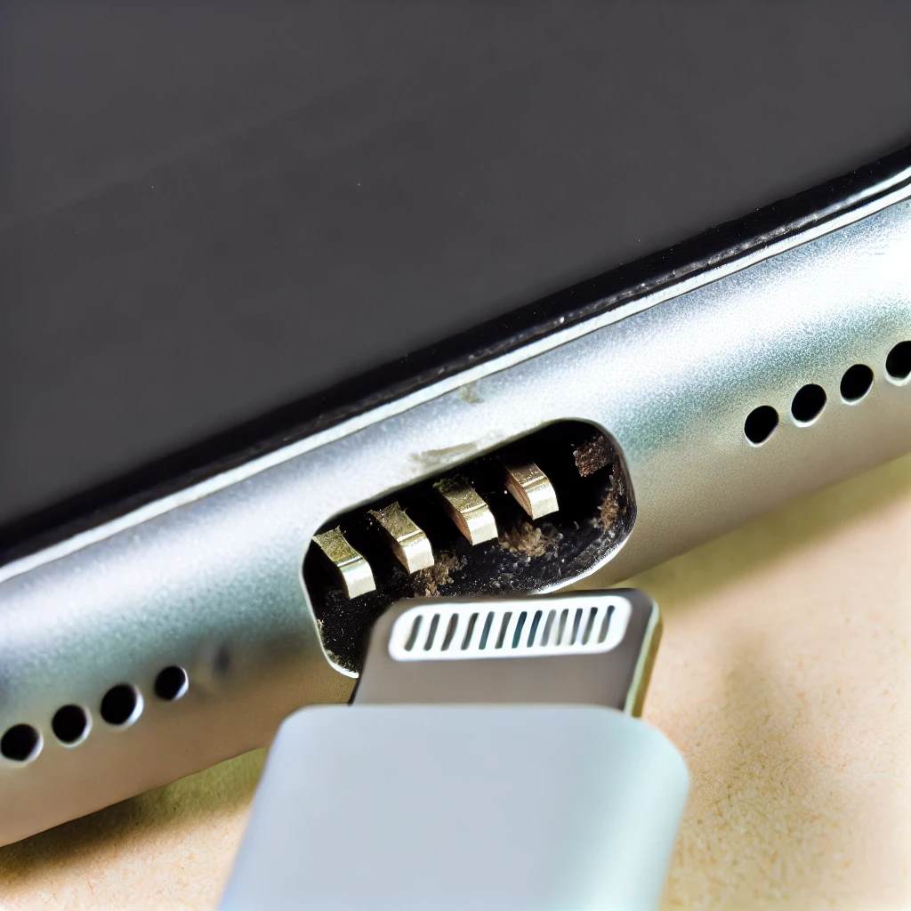 phone or tablet charging port repair or replacement.