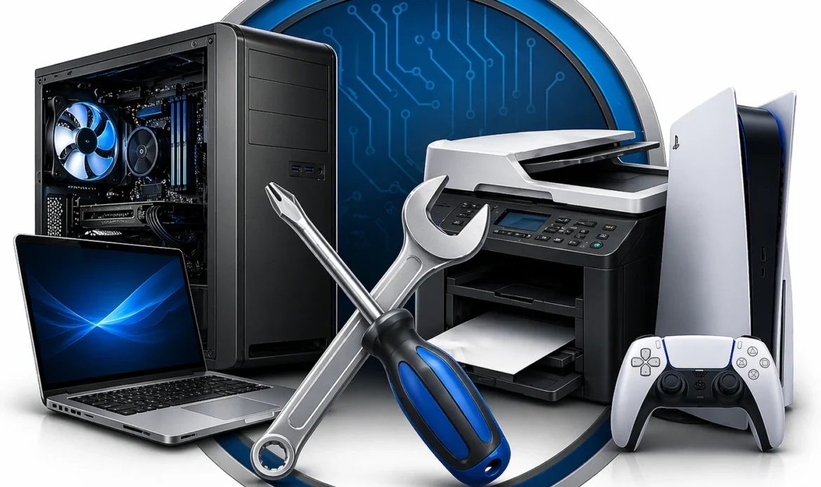 pc, printer, and game console repair