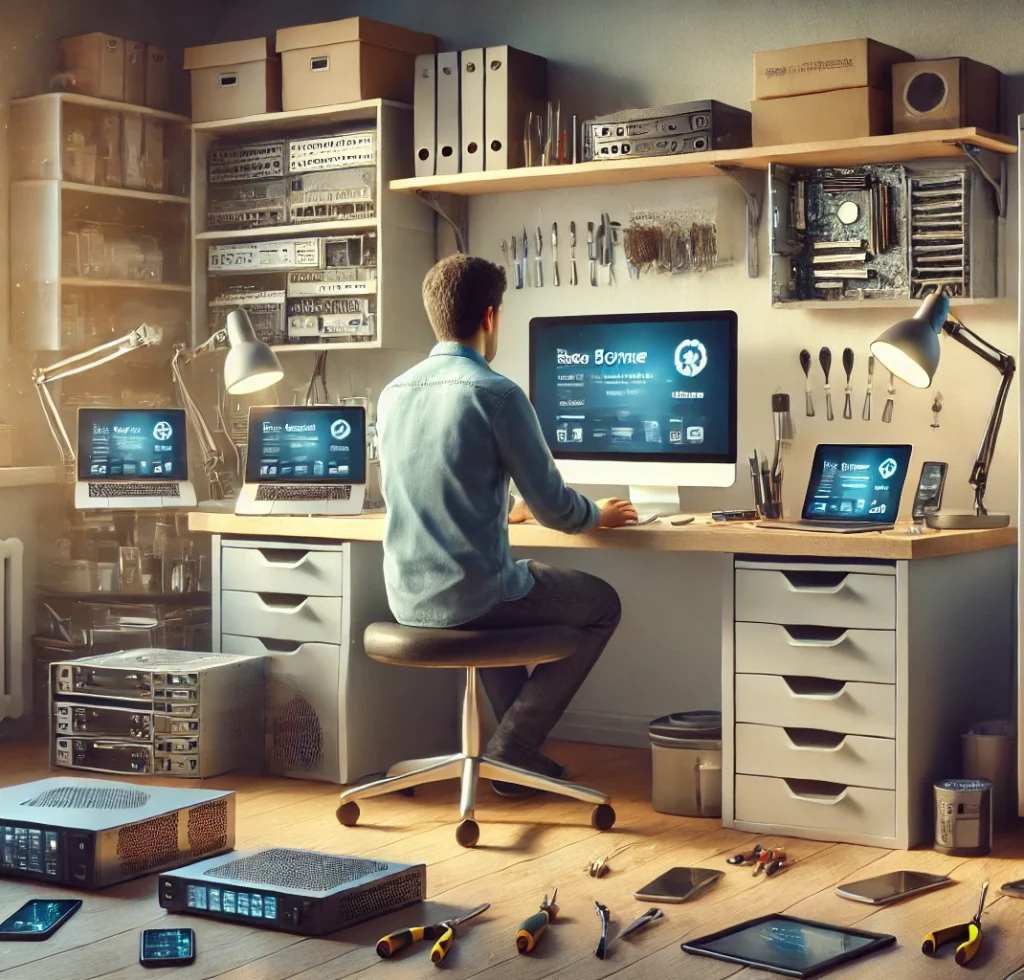 computer printer and game console repair